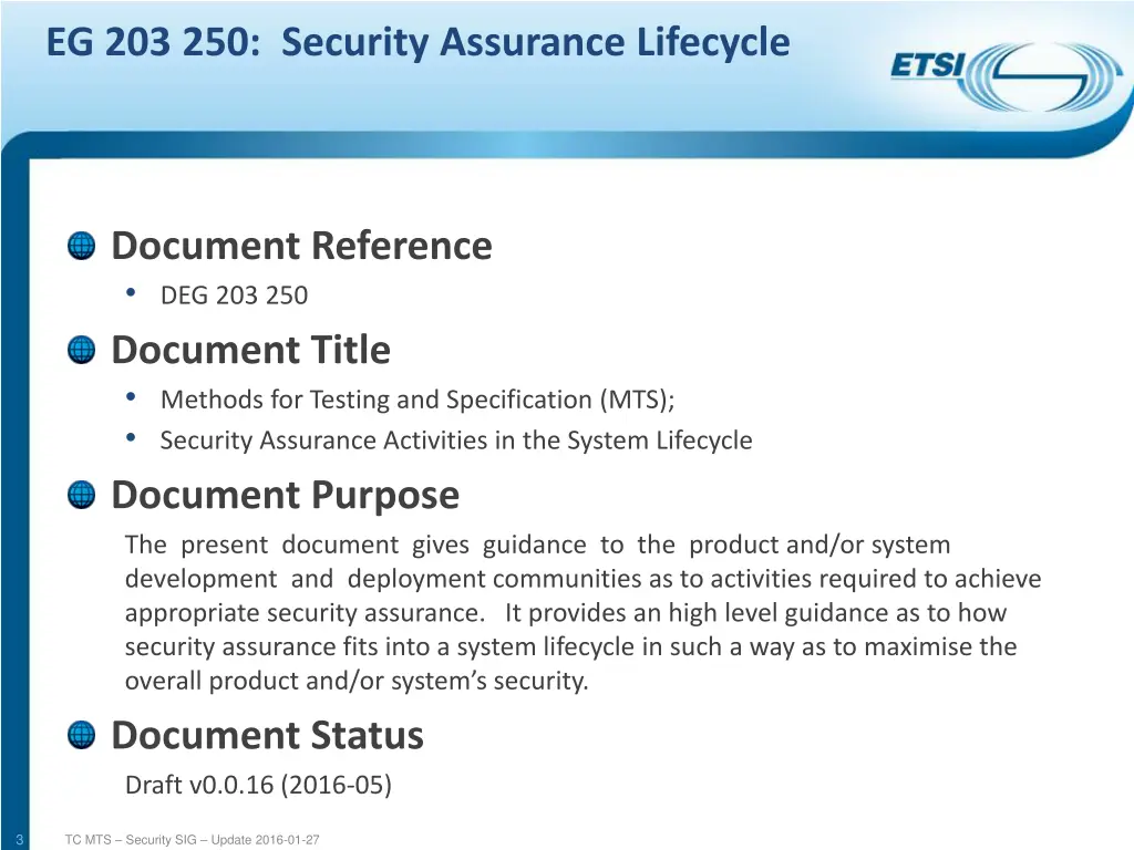 eg 203 250 security assurance lifecycle