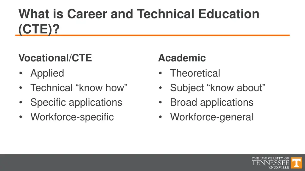 what is career and technical education cte