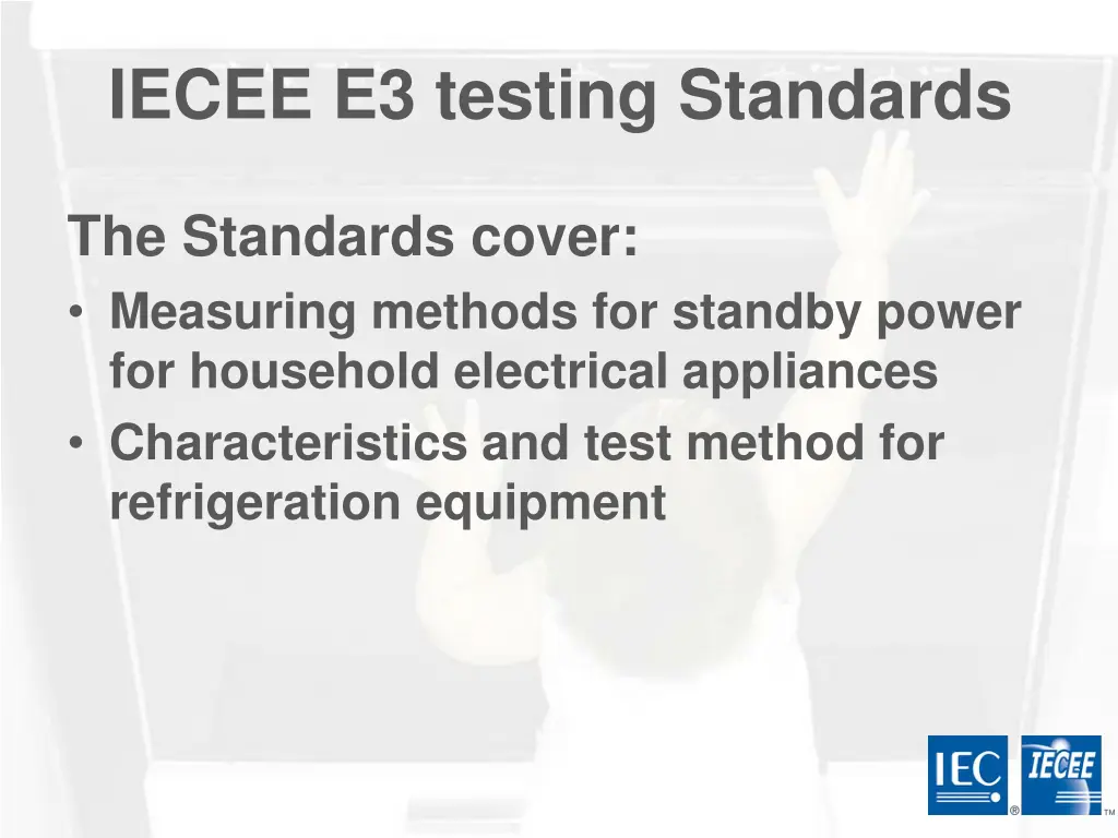 iecee e3 testing standards 1