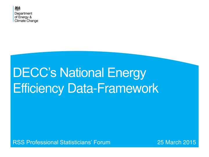 decc s national energy efficiency data framework