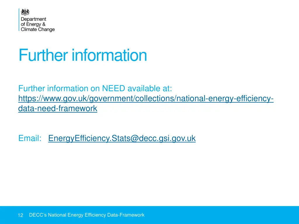 further information