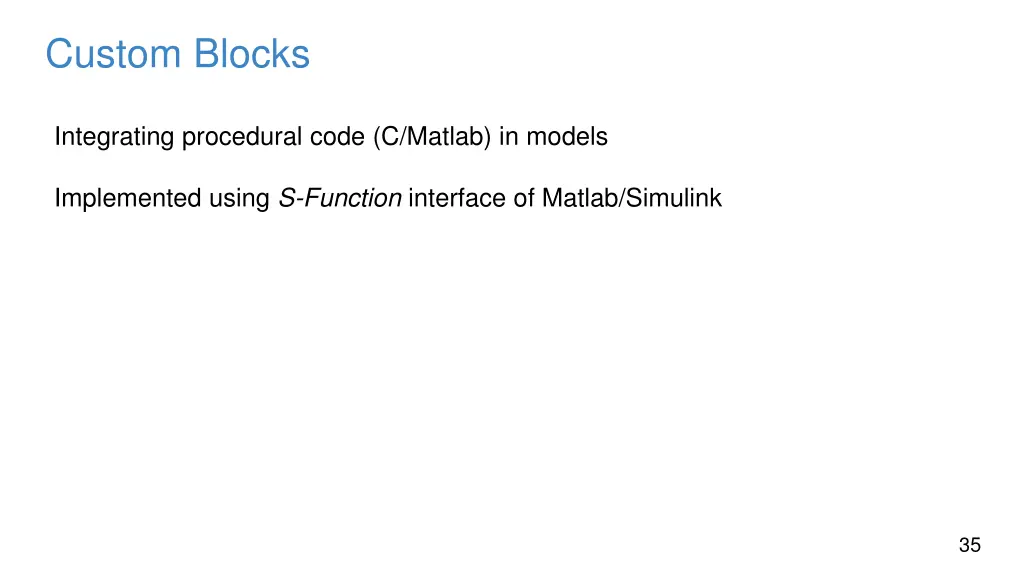 custom blocks