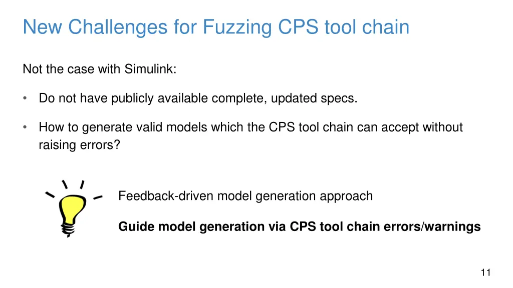 new challenges for fuzzing cps tool chain 1
