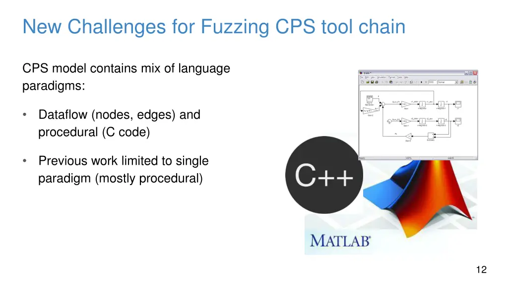 new challenges for fuzzing cps tool chain 2