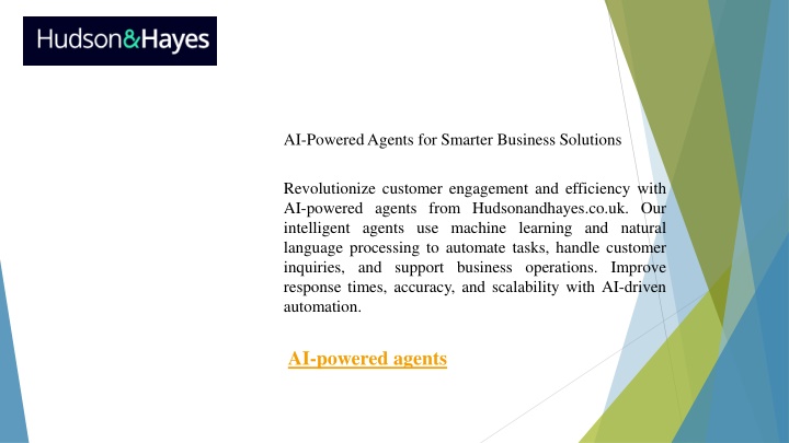 ai powered agents for smarter business solutions