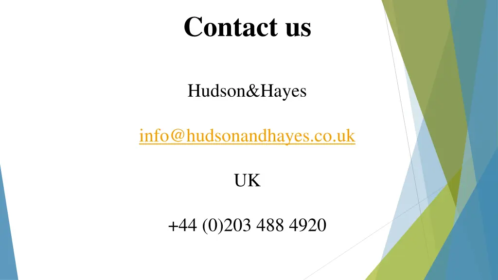 contact us