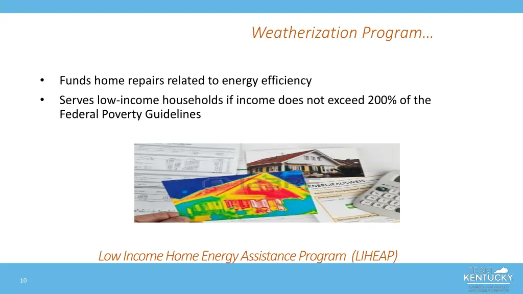 weatherization program