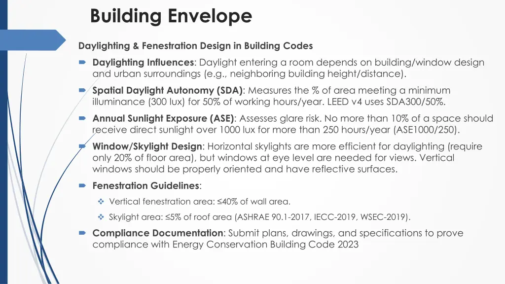 building envelope 2
