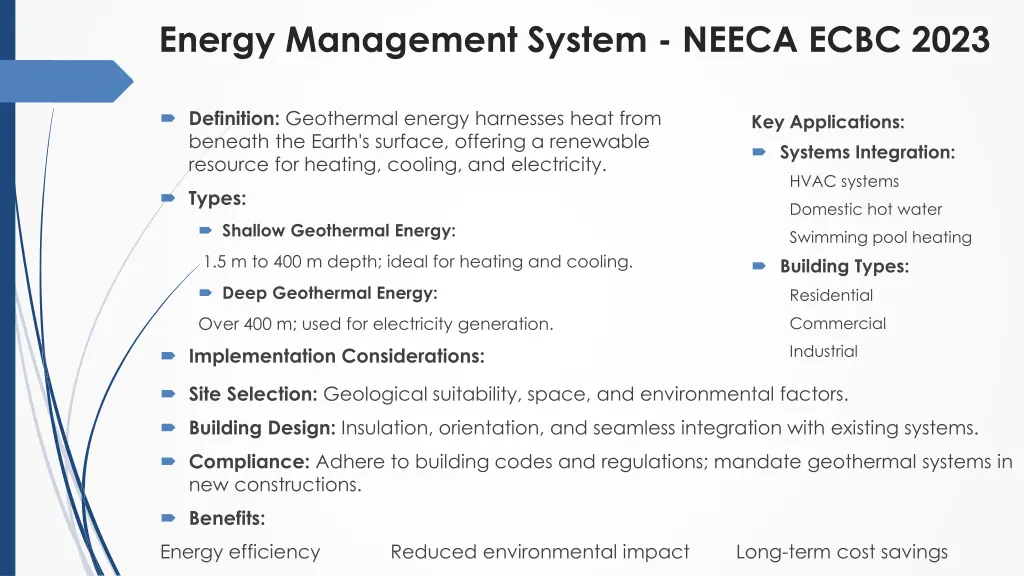 energy management system neeca ecbc 2023