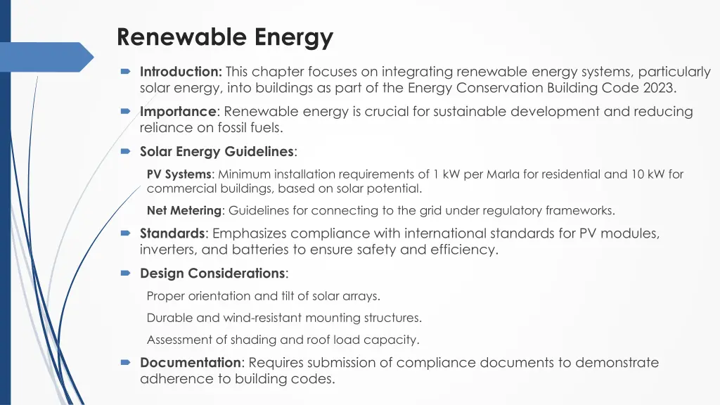 renewable energy