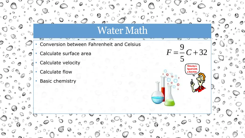 water math