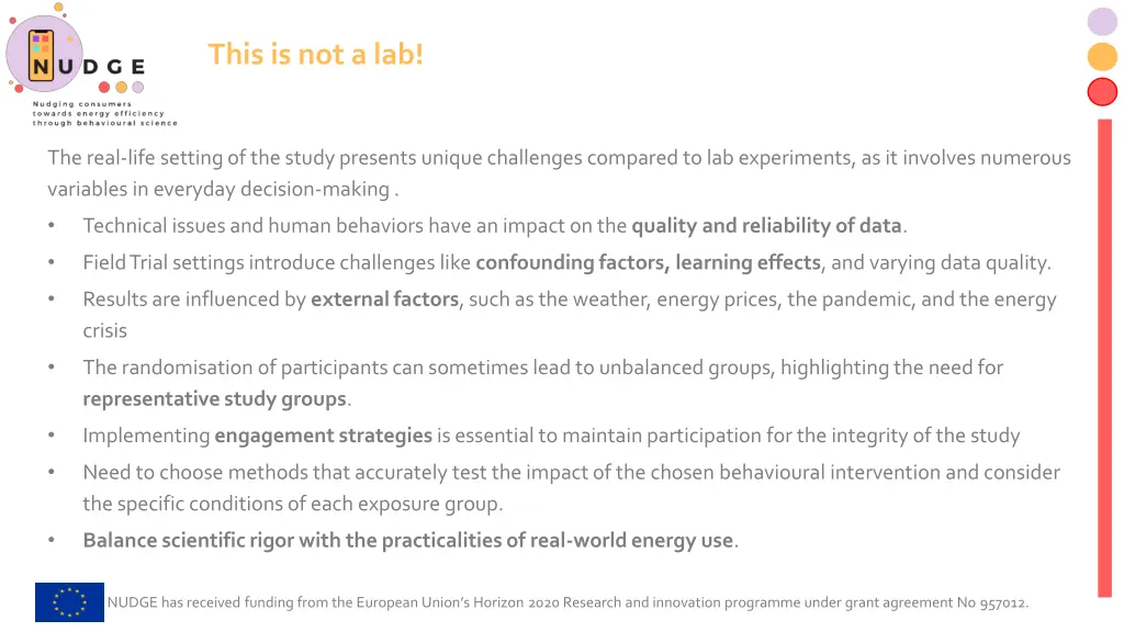 this is not a lab