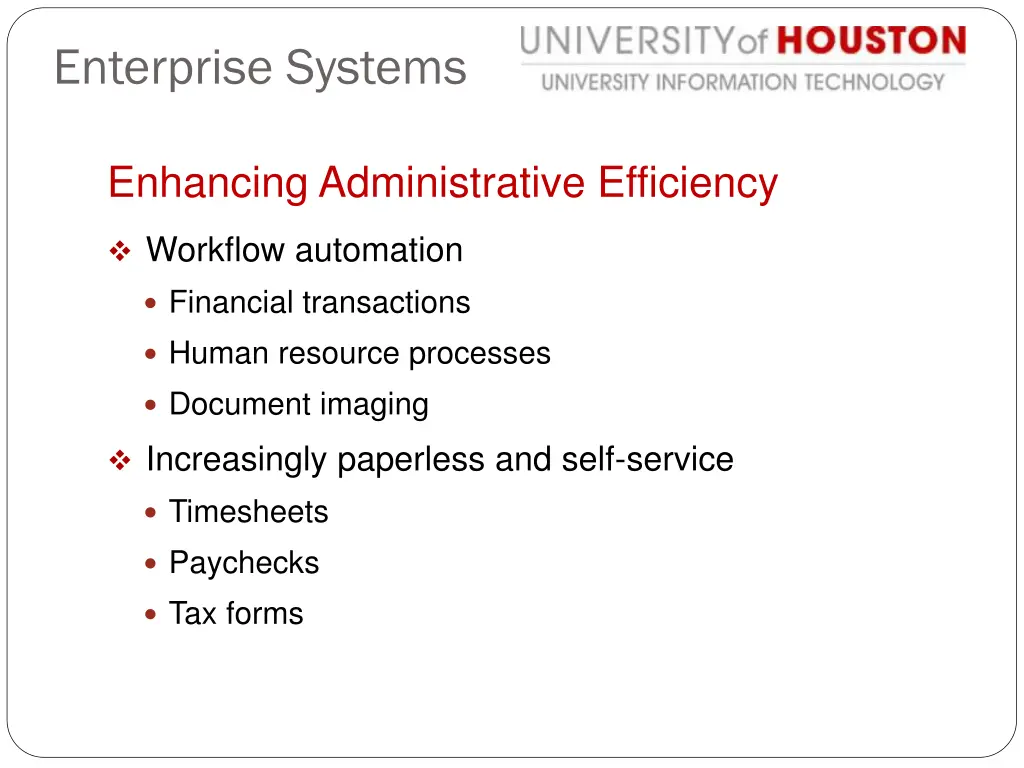 enterprise systems 1