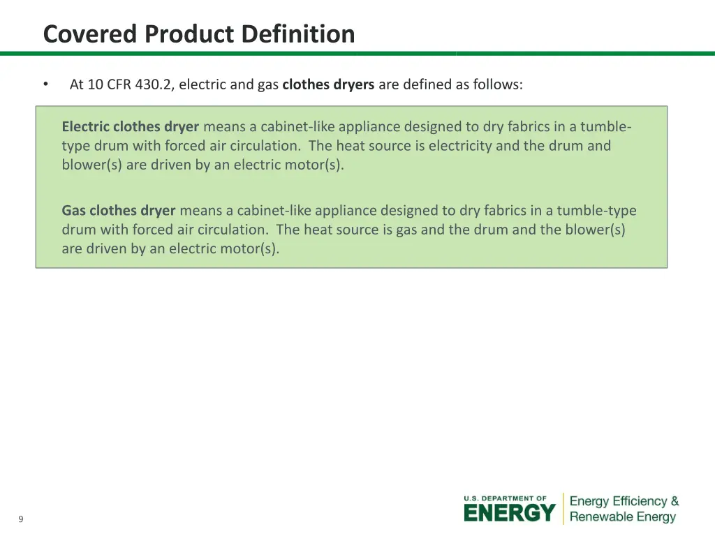 covered product definition