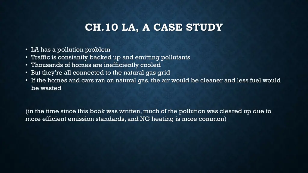 ch 10 la a case study