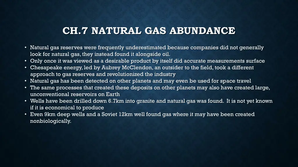 ch 7 natural gas abundance