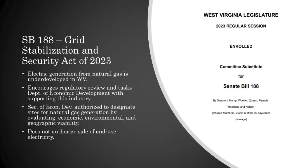 sb 188 grid stabilization and security act of 2023