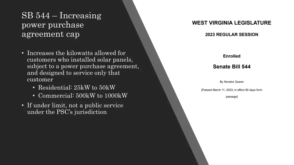 sb 544 increasing power purchase agreement cap