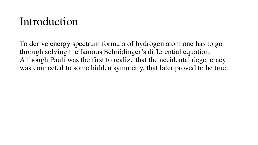 introduction