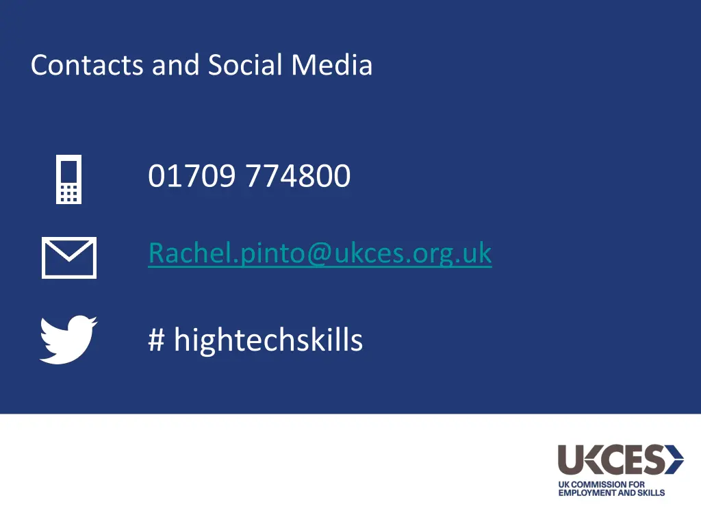contacts and social media