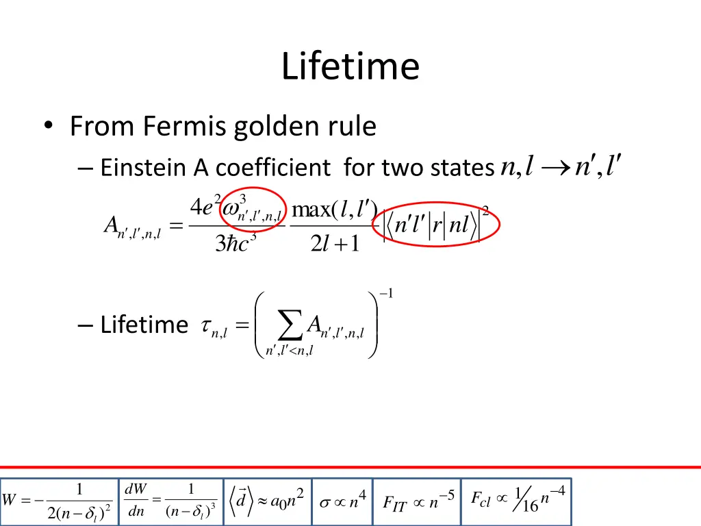 lifetime