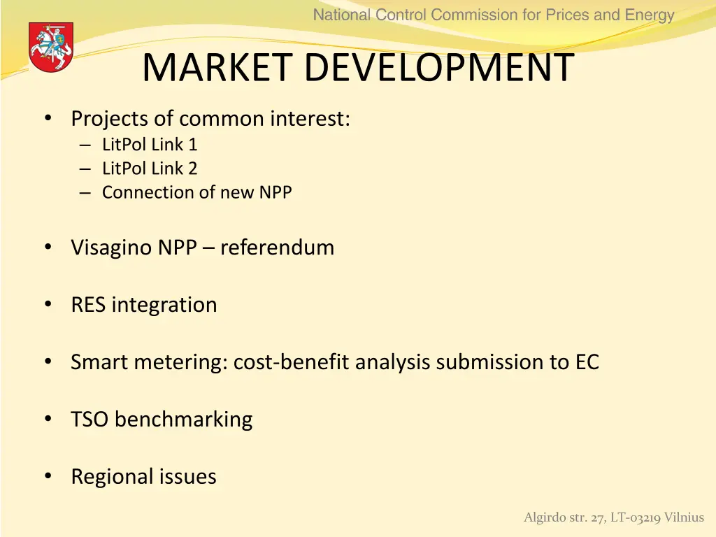 market development
