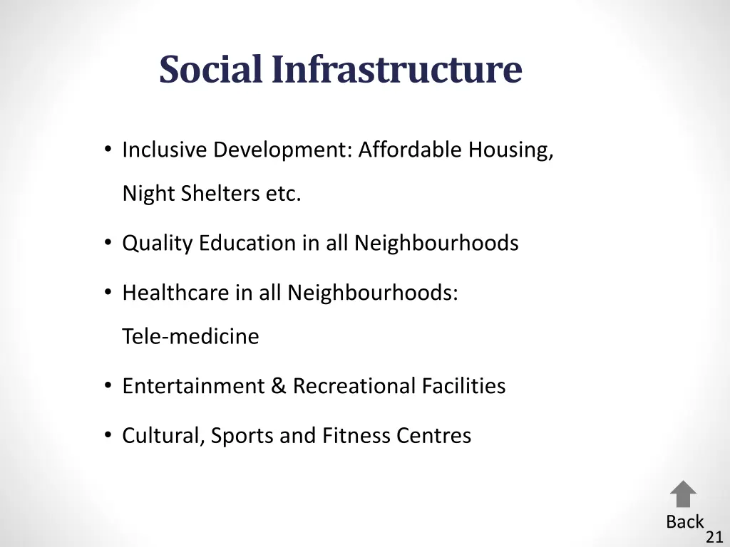 social infrastructure