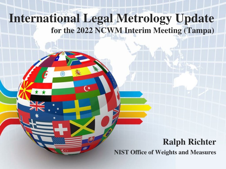 international legal metrology update for the 2022