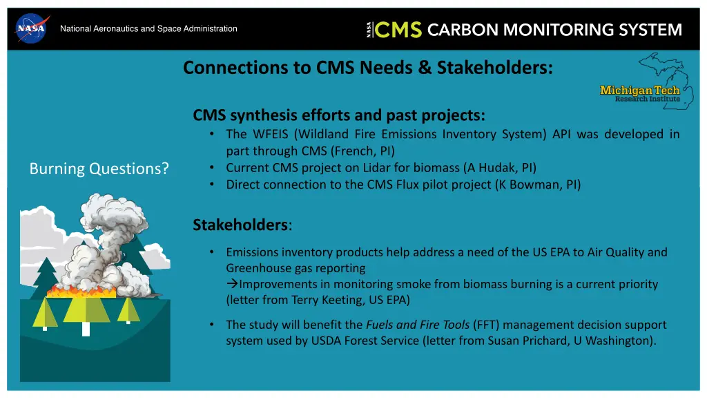 connections to cms needs stakeholders