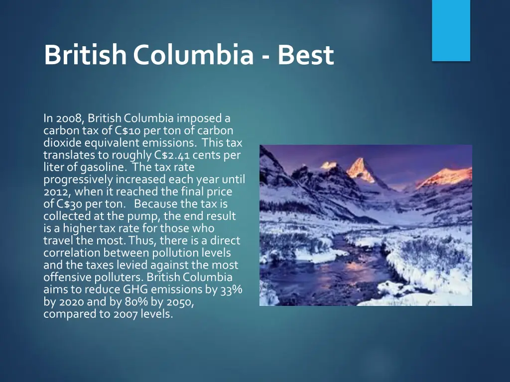 british columbia best