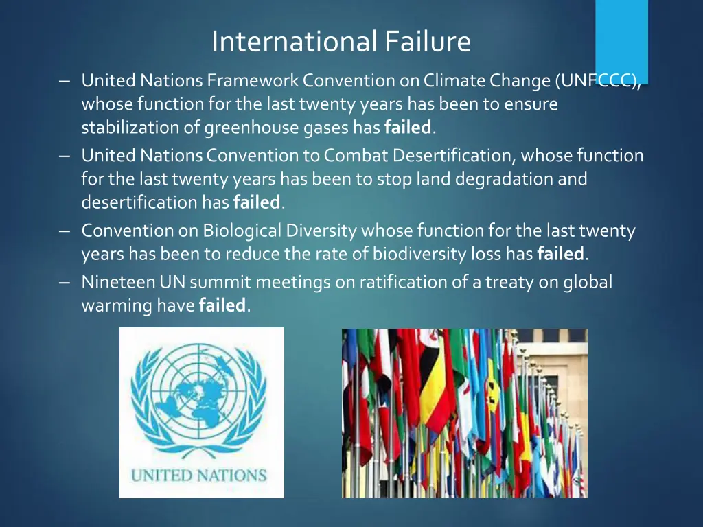 international failure