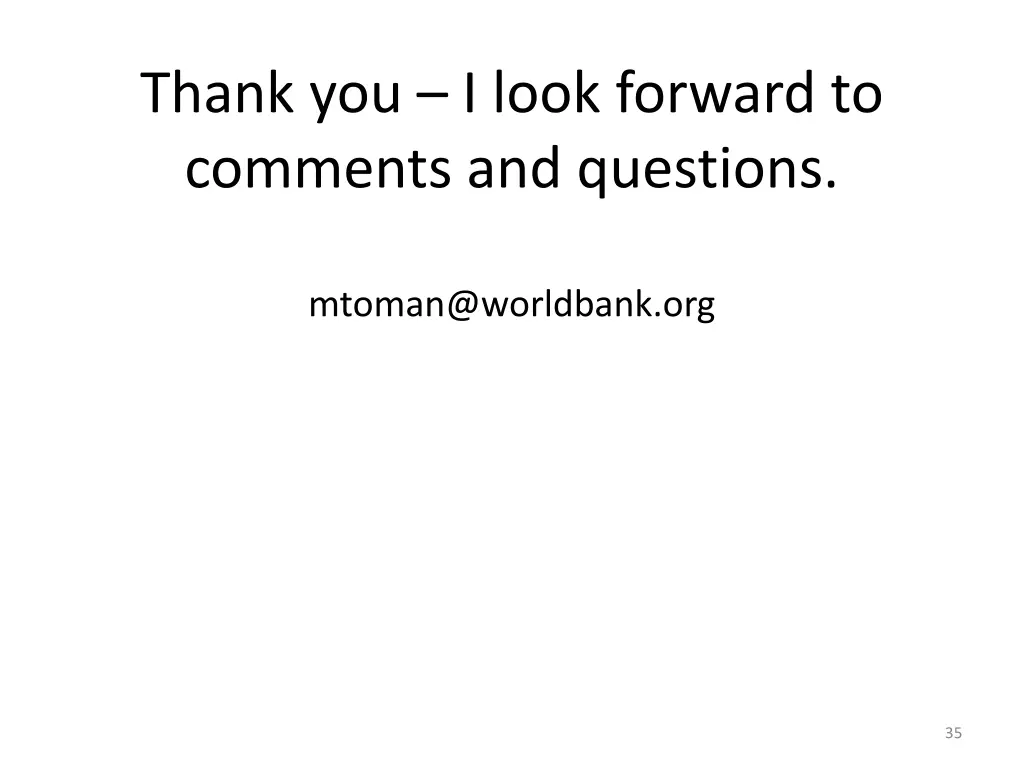 thank you i look forward to comments and questions