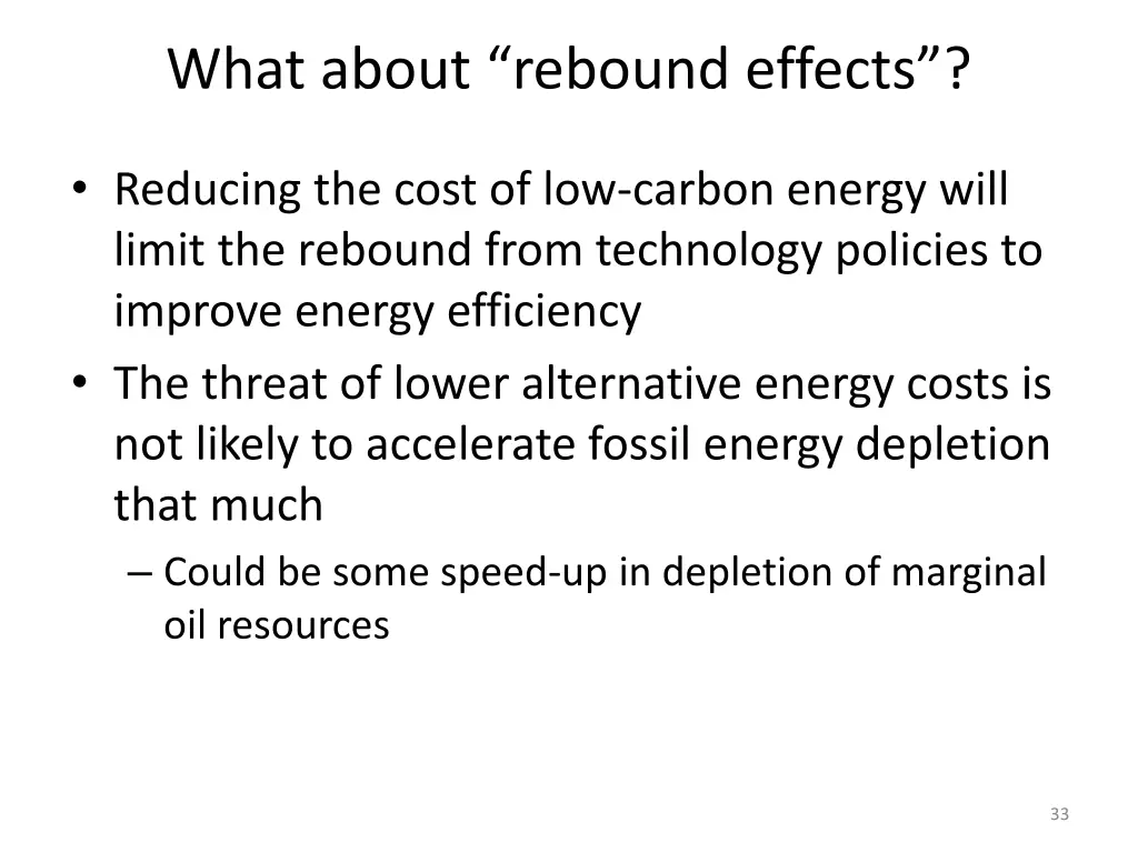 what about rebound effects