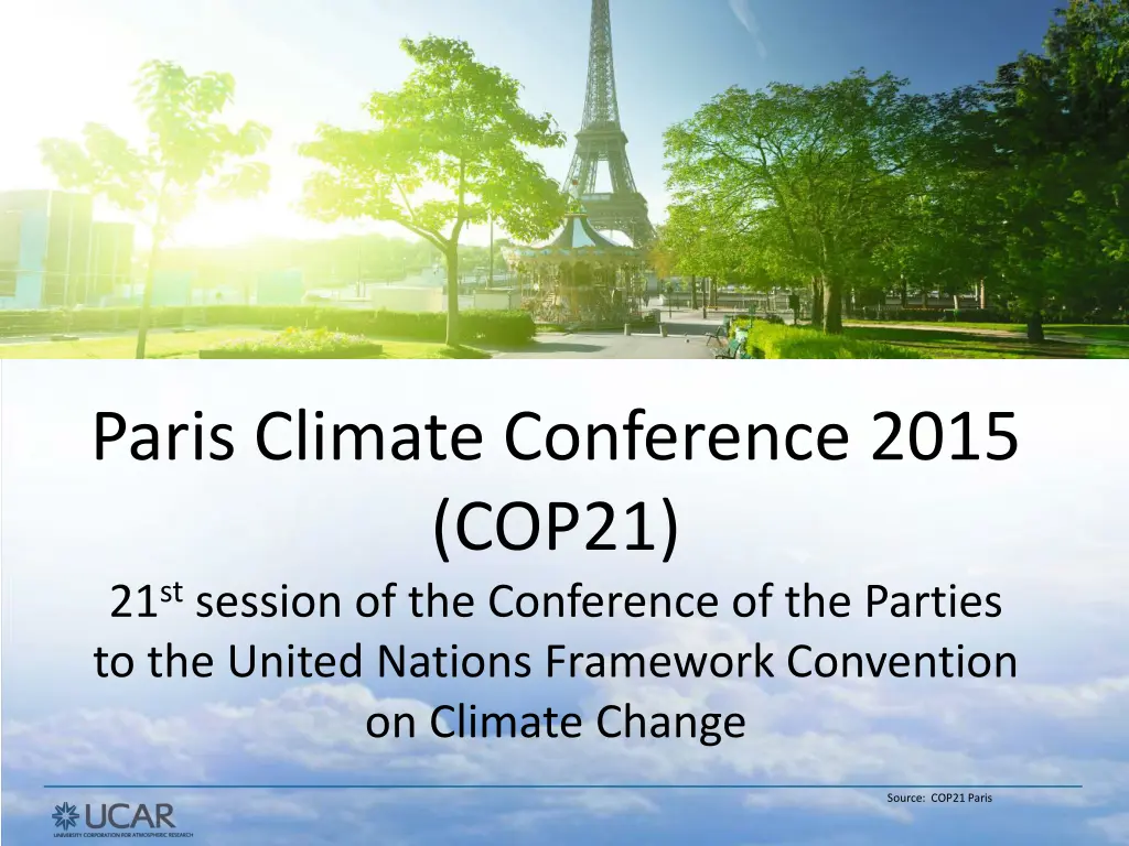 paris climate conference 2015 cop21 21 st session