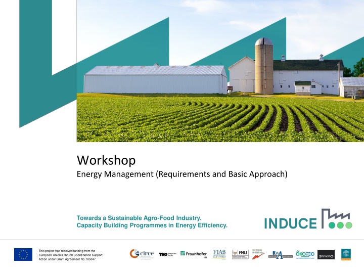 workshop energy management requirements and basic