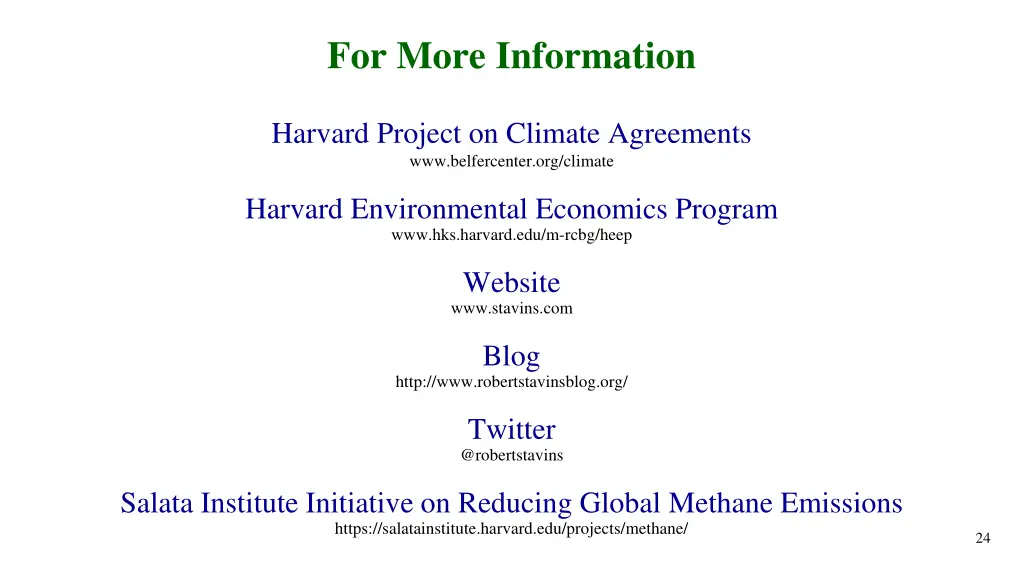 for more information