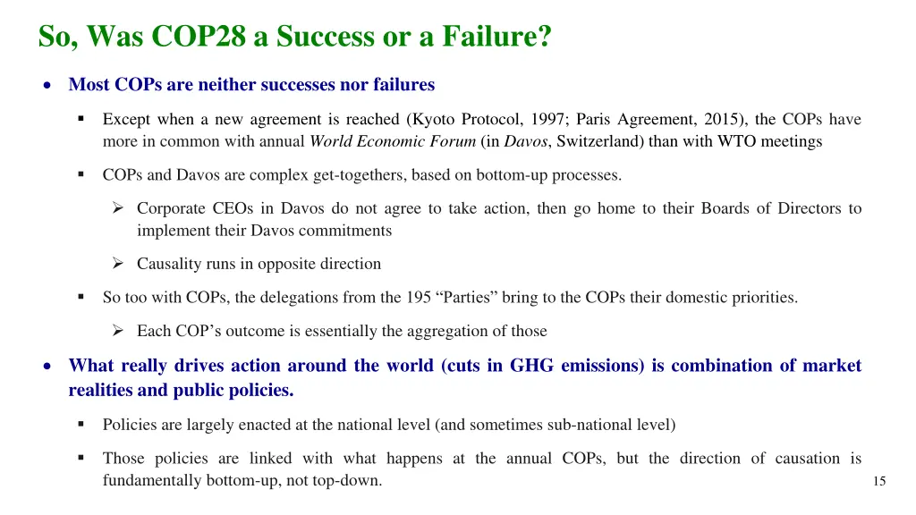 so was cop28 a success or a failure