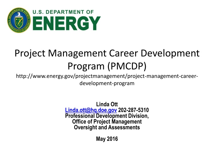 project management career development program