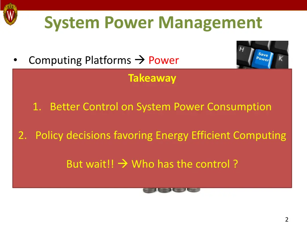 system power management