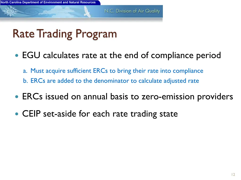 rate trading program