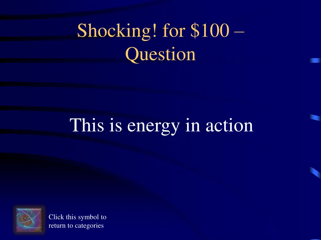 shocking for 100 question