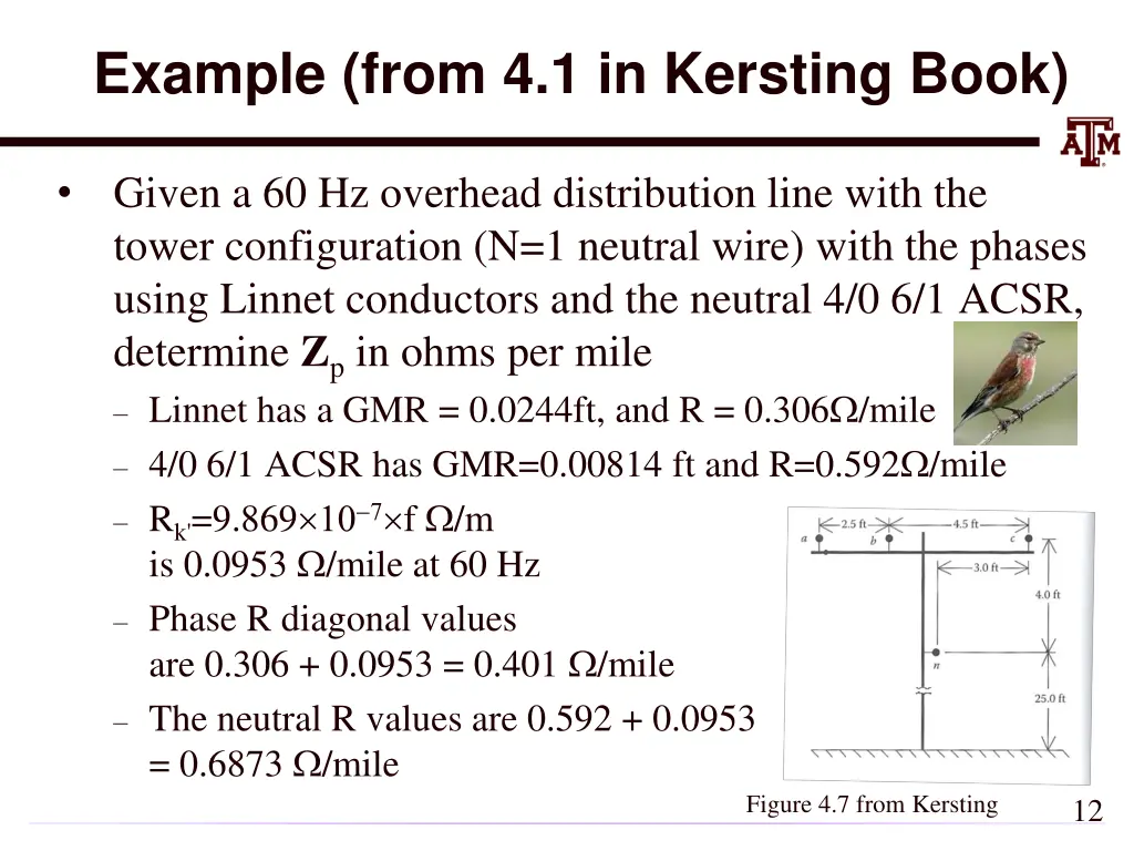 example from 4 1 in kersting book