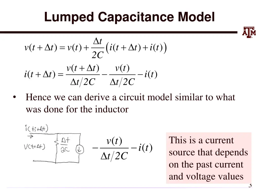 lumped capacitance model 1
