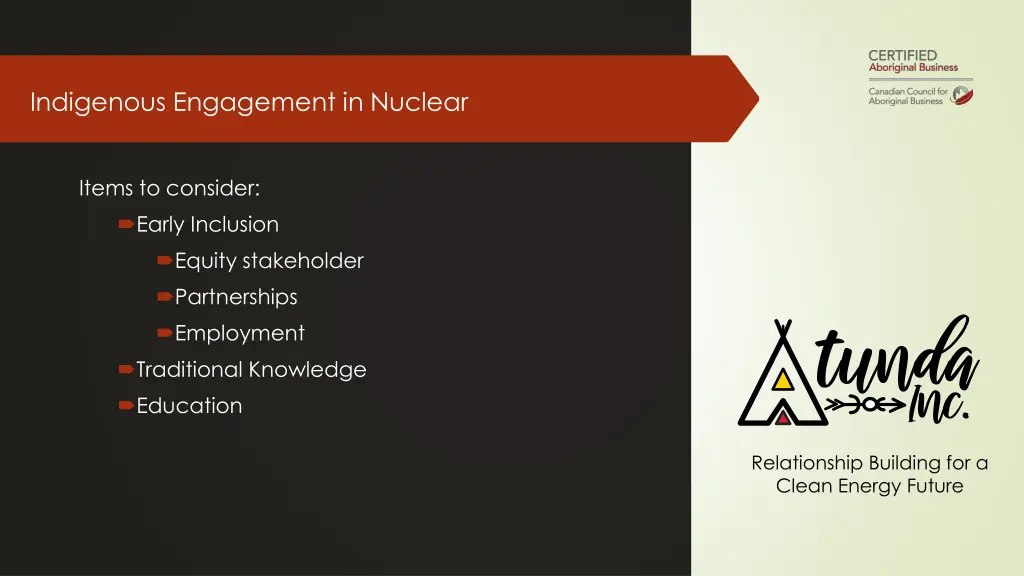 indigenous engagement in nuclear
