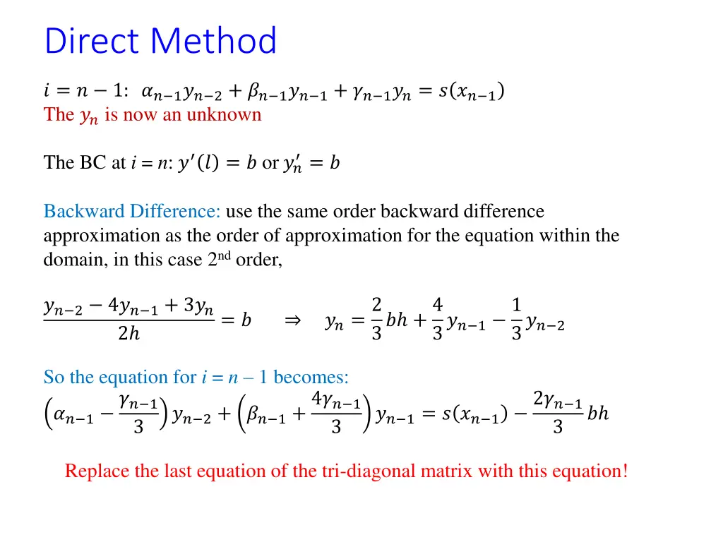 direct method 4