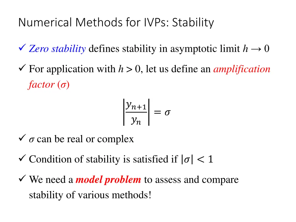 numerical methods for ivps stability 1