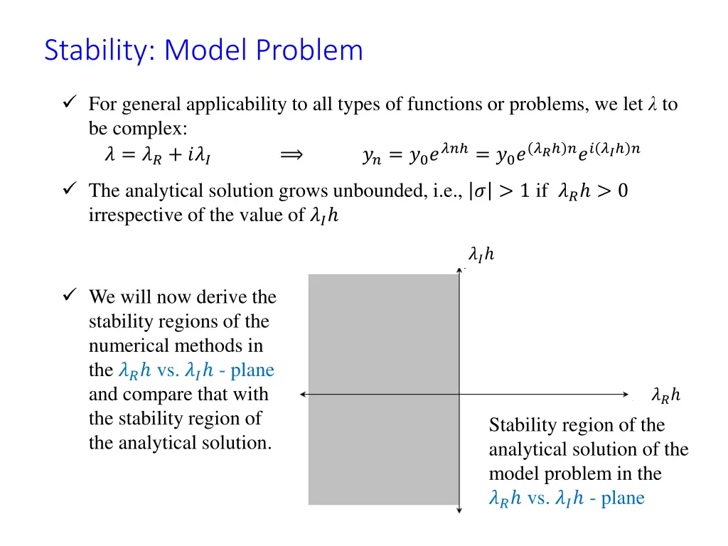 stability model problem 1