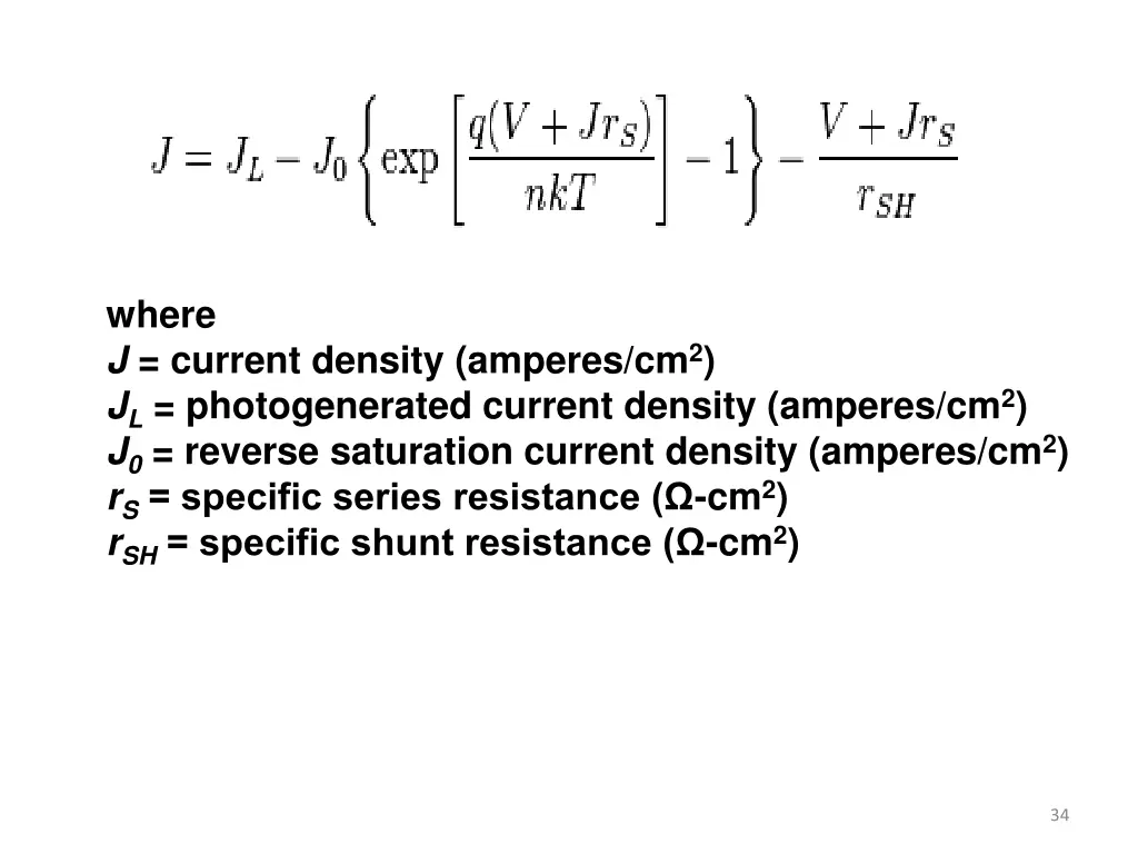 where j current density amperes