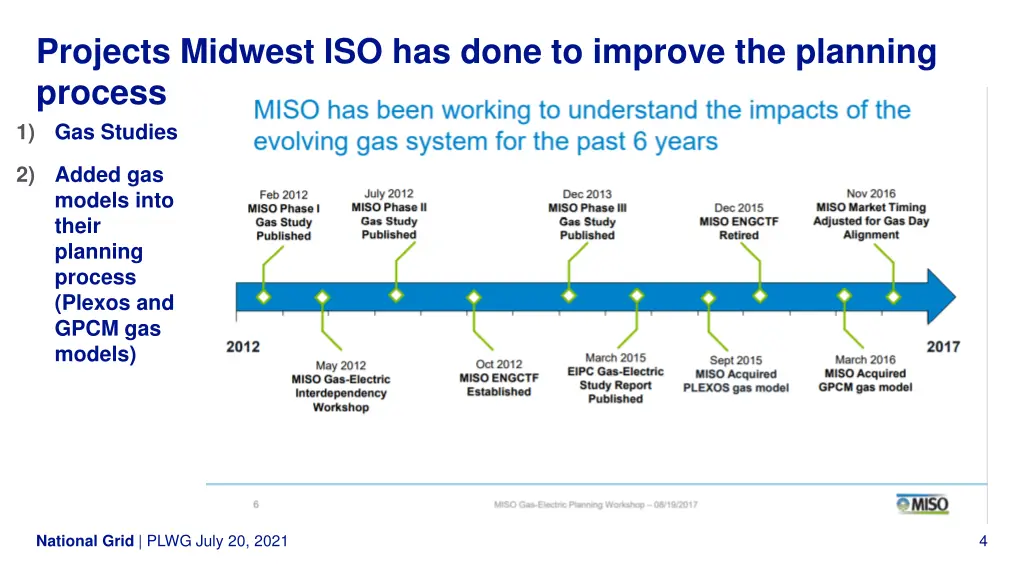 projects midwest iso has done to improve