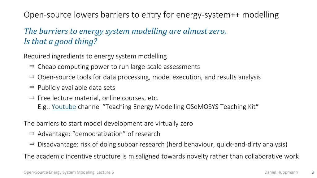 open source lowers barriers to entry for energy